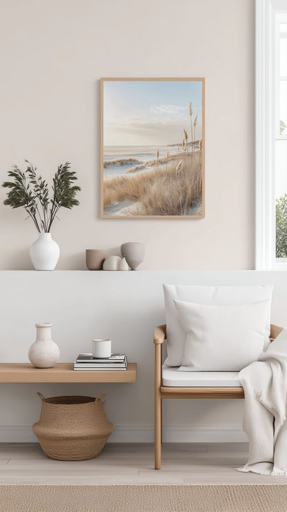 Swedish Dune Landscape Poster