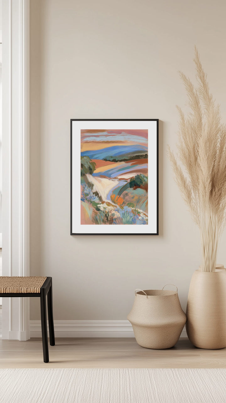 Sunset Valley Trail Poster