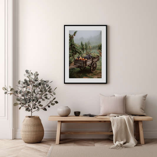 Harvest Cart Poster