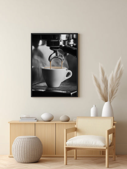 Espresso Pour Poster