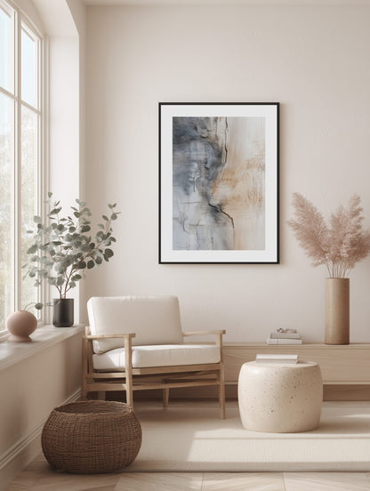 Abstract Wood Pattern Poster