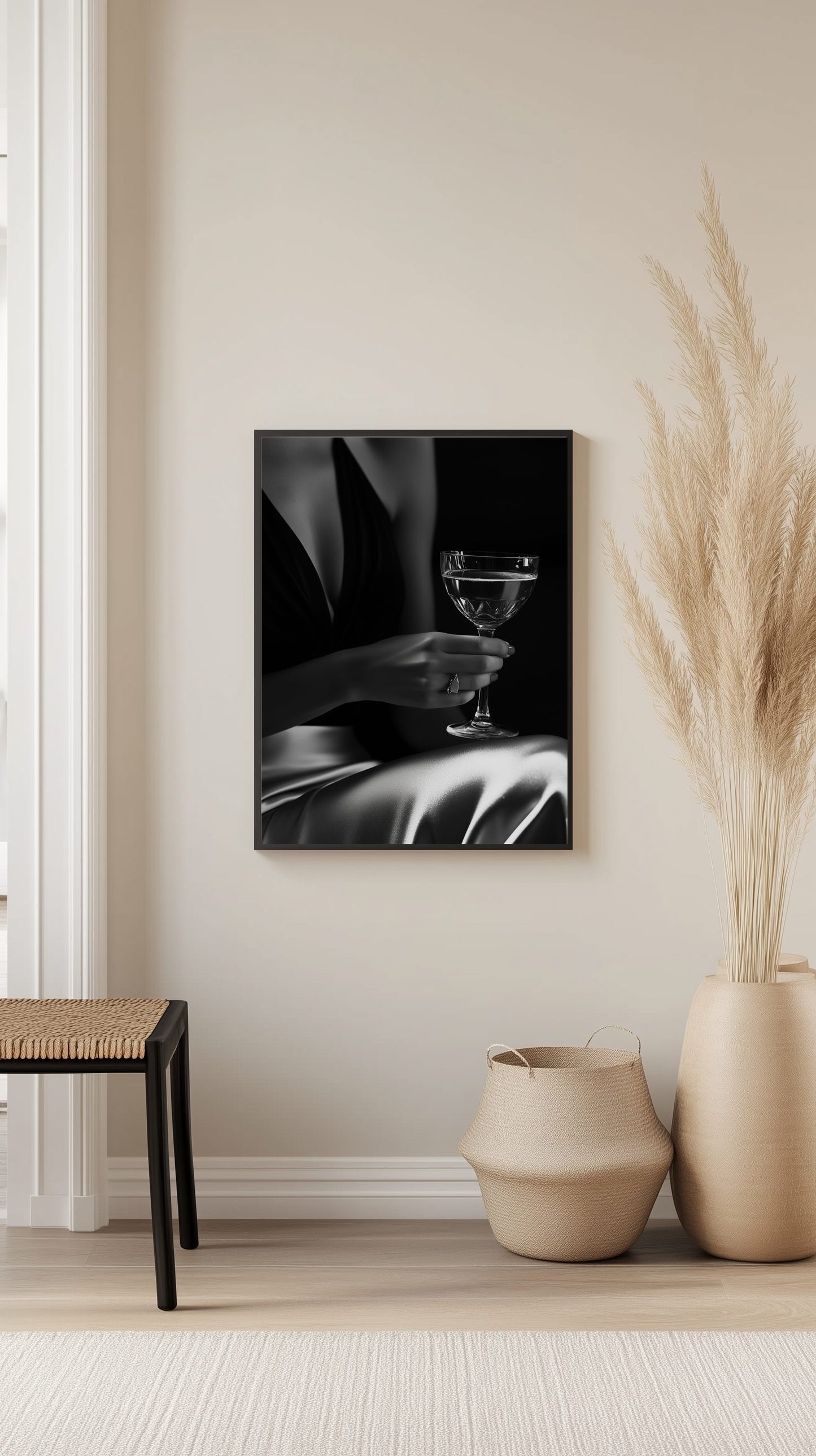 Champagne Evening Poster