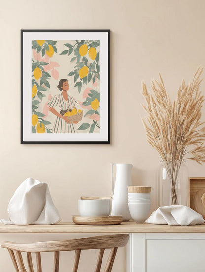 Lemon Picker Poster