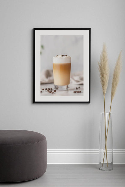 Frothy Latte Poster