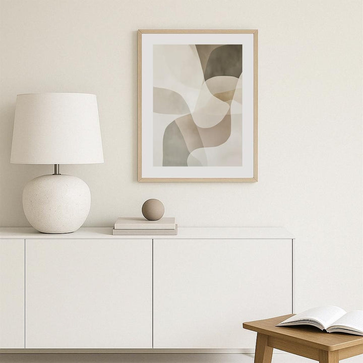 Soft Earth Tones Poster