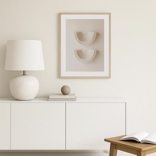 Layered Serenity Poster