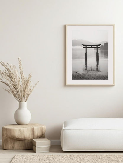 Torii Gate Reflection Poster