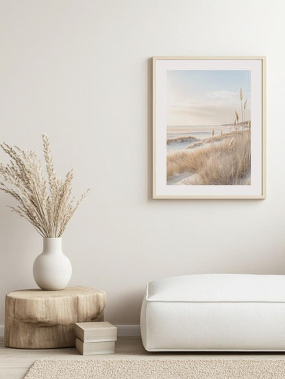 Swedish Dune Landscape Poster