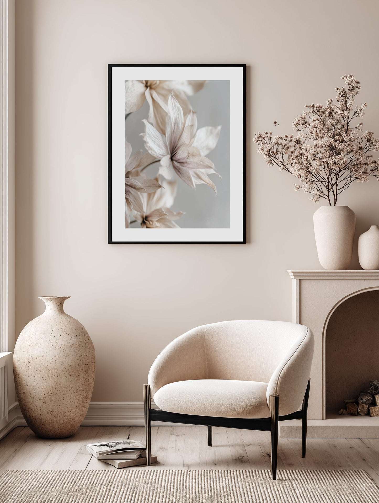 Soft Botanical Close-Up Poster