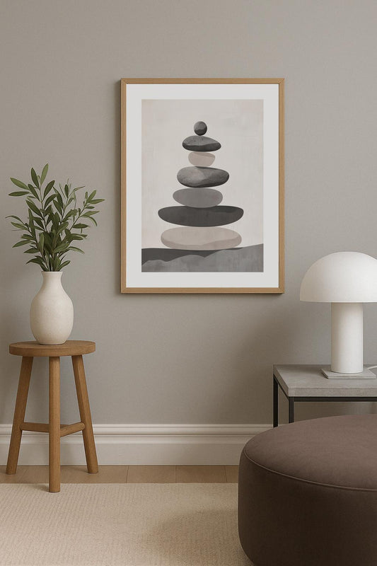 Stacked Harmony Poster
