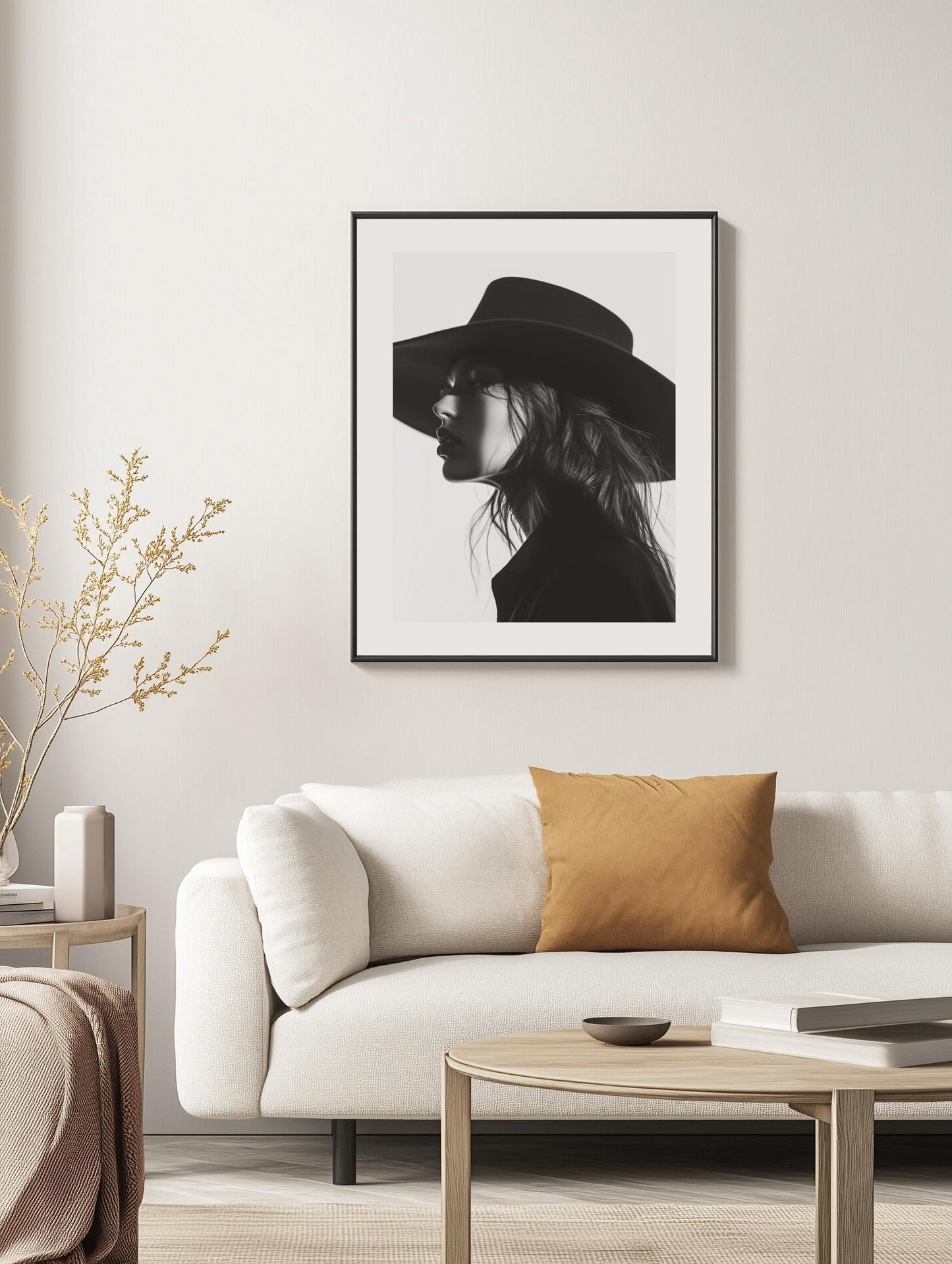 Shaded Elegance Poster